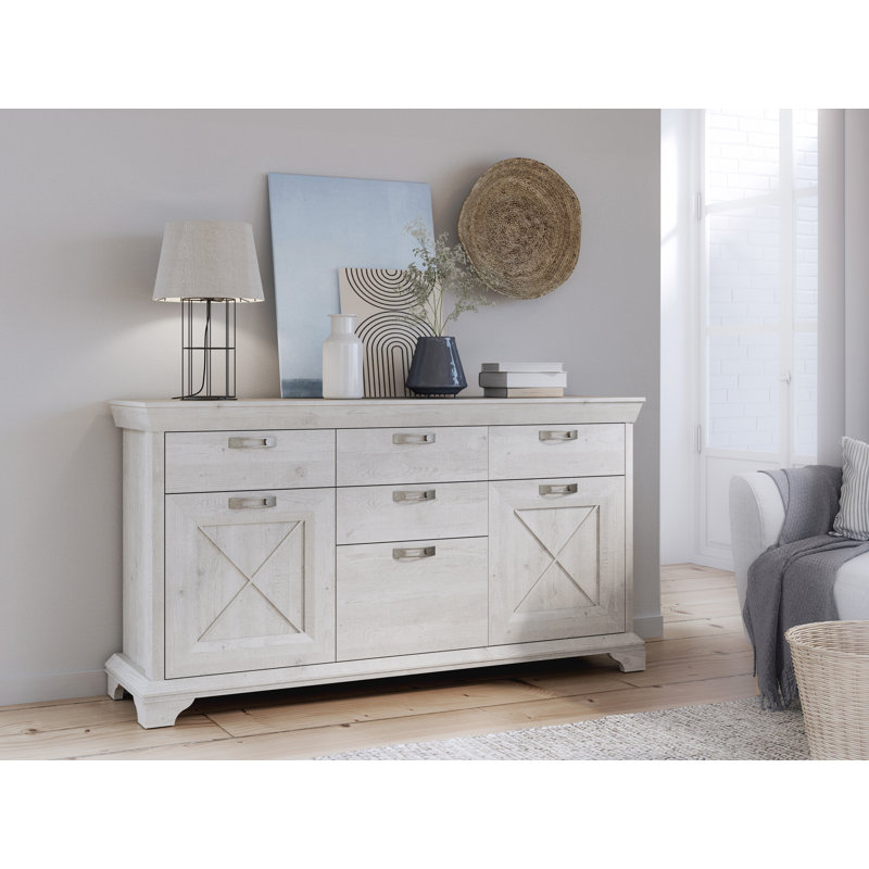 East Urban Home Aleisha 69.96 Wide 4 Drawer Sideboard Reviews Wayfair